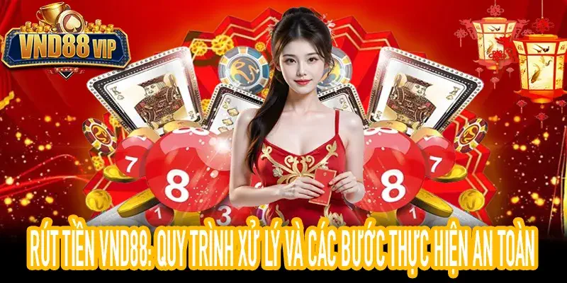 Rút tiền VND88 với quy trình xử lý và các bước thực hiện an toàn