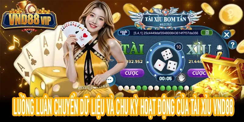 Luồng luân chuyển dữ liệu và chu kỳ hoạt động của Tài Xỉu VND88 hiện nay