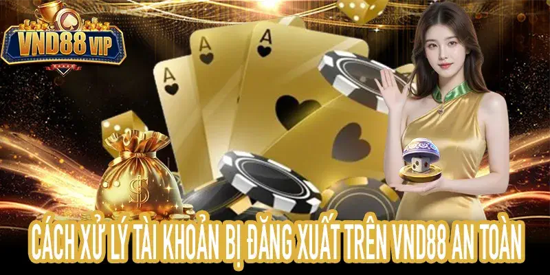 Cách Xử Lý Tài Khoản Bị Đăng Xuất Trên VND88 An Toàn